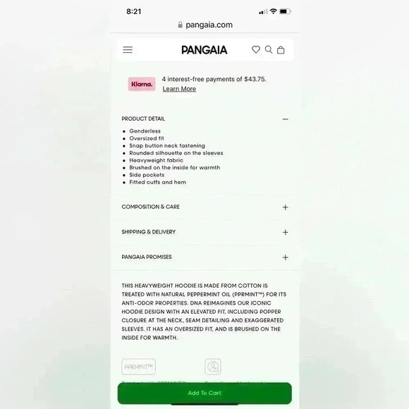 Pangaia DNA Hoodie size S - Picture 7 of 11